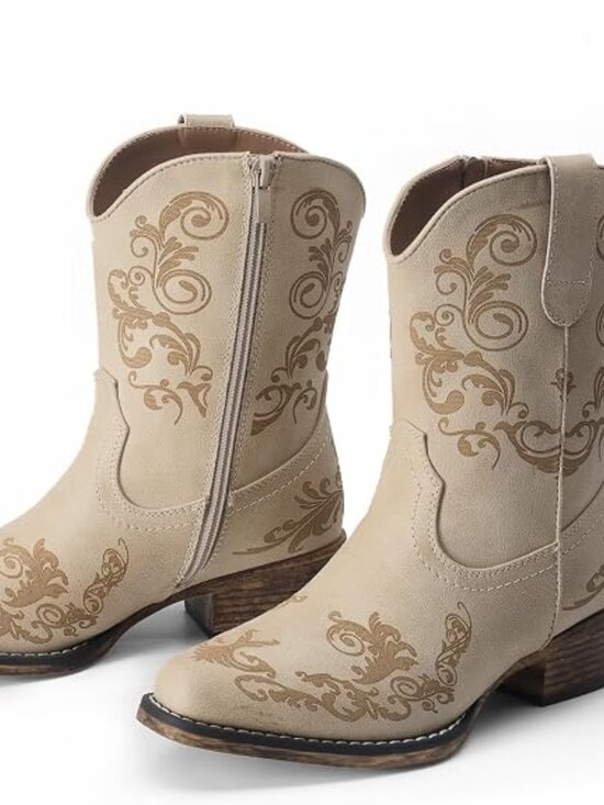 branded Shoes - Women's Cowboy Cowgirl Western Ankle Boots